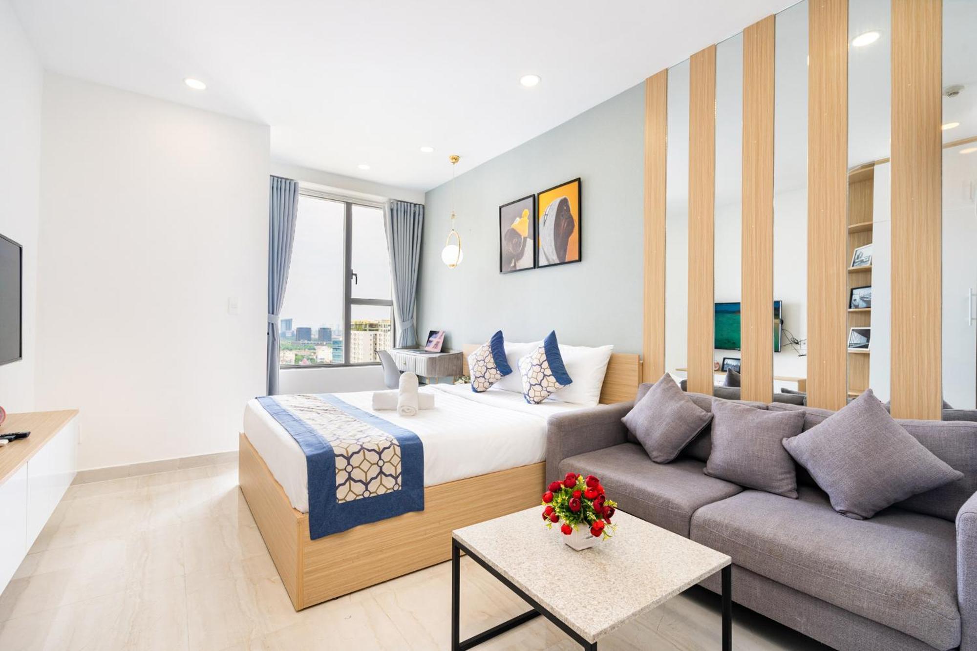 Rivergate Residence - Goby Home - Lux Apartment, Near Ben Thanh 胡志明市 外观 照片